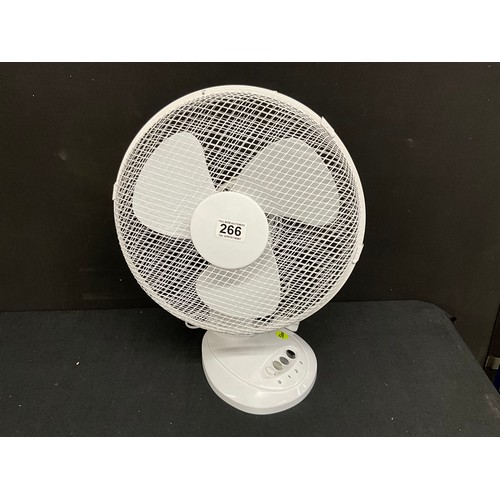 266 - STATUS ELEC TABLE FAN