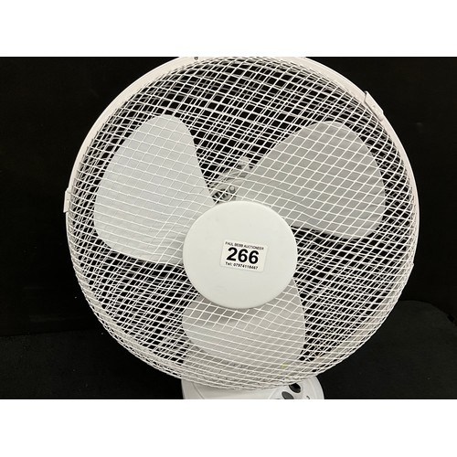 266 - STATUS ELEC TABLE FAN