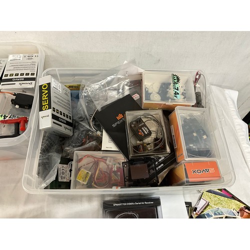 279 - 3 BOXES OF HOBBY GRADE MODEL PARTS ETC