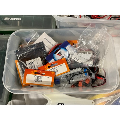 279 - 3 BOXES OF HOBBY GRADE MODEL PARTS ETC