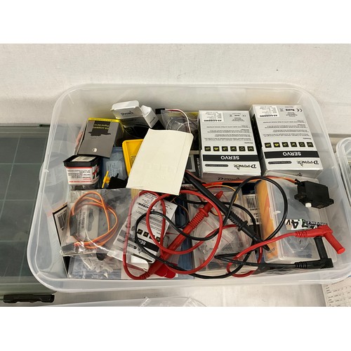 279 - 3 BOXES OF HOBBY GRADE MODEL PARTS ETC