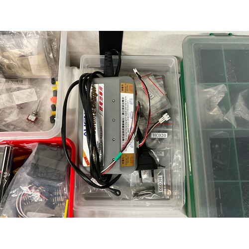 279 - 3 BOXES OF HOBBY GRADE MODEL PARTS ETC