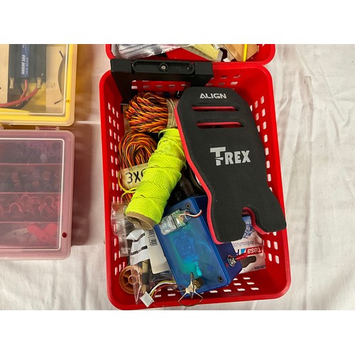 279 - 3 BOXES OF HOBBY GRADE MODEL PARTS ETC