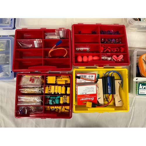 279 - 3 BOXES OF HOBBY GRADE MODEL PARTS ETC