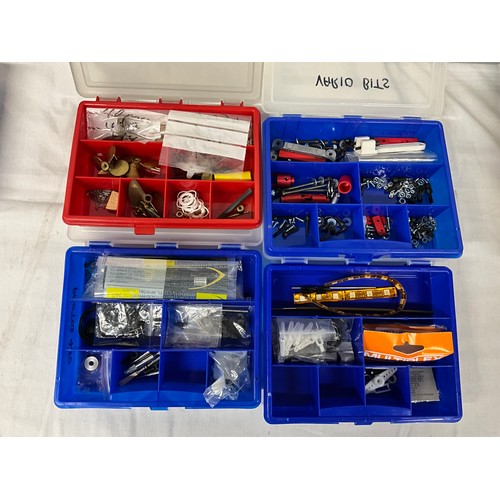279 - 3 BOXES OF HOBBY GRADE MODEL PARTS ETC