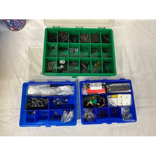 279 - 3 BOXES OF HOBBY GRADE MODEL PARTS ETC