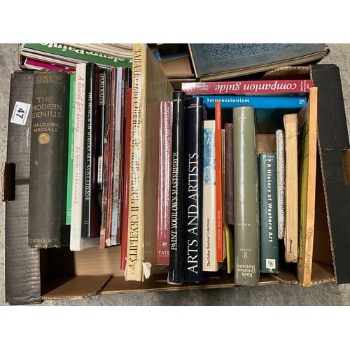 2 BOXES OF HARDBACK AND PAPERBACK BOOKS