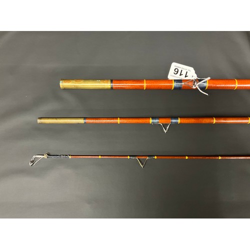 HARDY MITRE COARSE FISHING ROD AND BAG