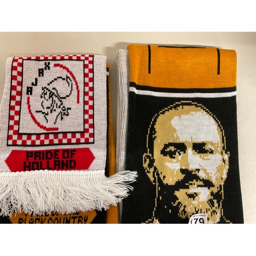WOLVES EUROPEAN FOOTBALL SCARF
