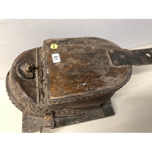 61 - VICTORIAN FOOT BELLOWS