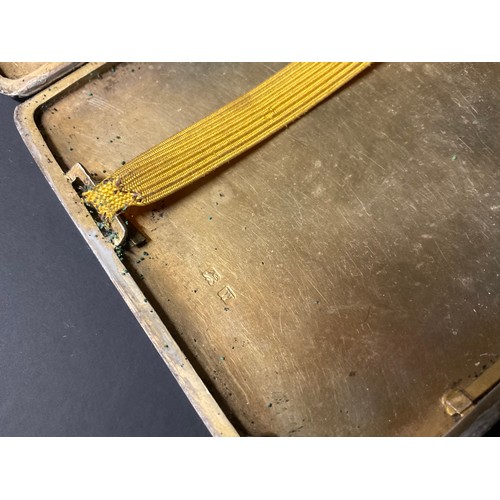 73 - HALLMARKED SILVER CIGARETTE CASE - BIRMINGHAM 1921 W170G