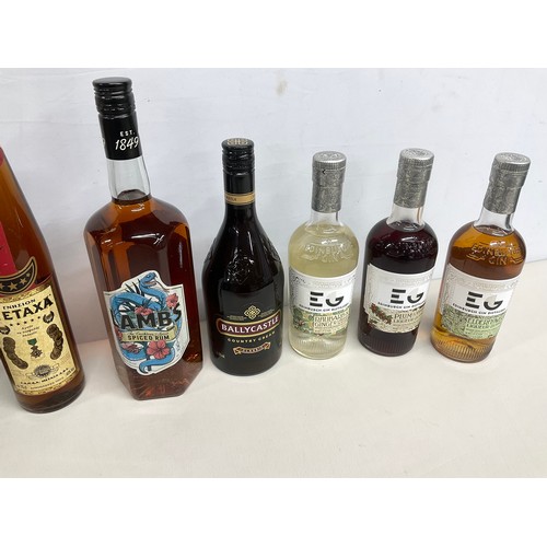 79 - QTY OF ALCOHOL - GRANDMARMIER,GIN,PORT,RUM ETC