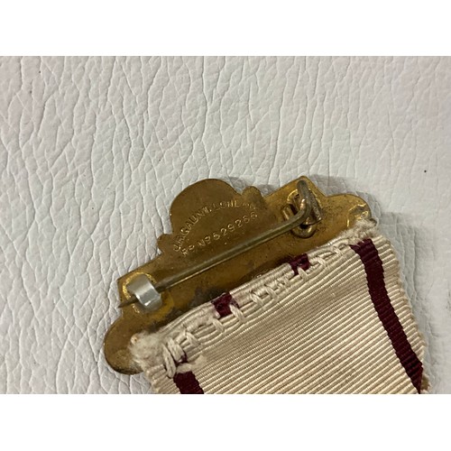 108 - COLLECTION OF MEDALS TO INCLUDE HALLMARK SILVER ROYAL ORDER OF BUFFALOS MEDAL, ENAMEL RED CROSS MEDA... 