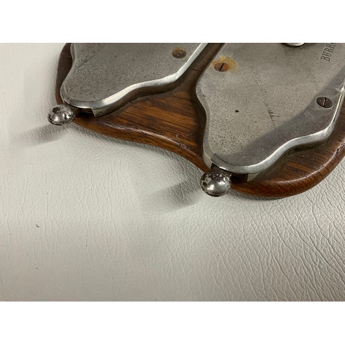 115 - VINTAGE BURROUGHES AND WATTS SNOOKER/BILLARD SCORING PADDLE IN WORKING ORDER