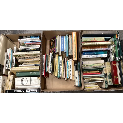 3 BOXES OF HARDBACK & PAPERBACK BOOKS