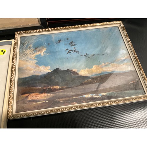 127 - QTY OF FRAMED PICTURES AND PRINTS A/F