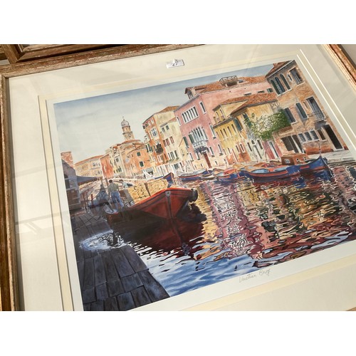 144 - QTY OF MODERN FRAMED PICTURES & PRINTS