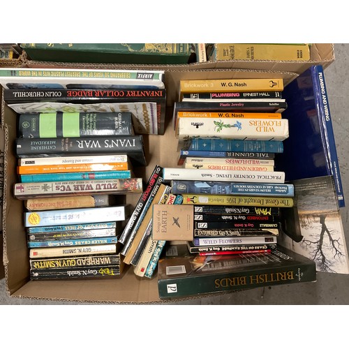 169 - 4 BOXES OF VINTAGE HARDBACK & PAPERBACK BOOKS