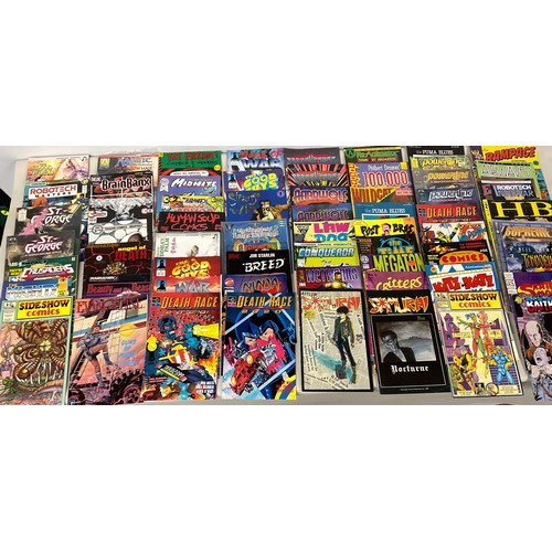 171 - BOX OF VINTAGE COMICS & MAGAZINES