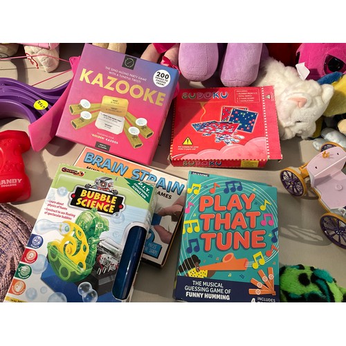 187 - 3 BOXES OF CHILDRENS TOYS AND GAMES ETC