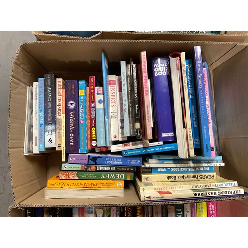 188 - 3 BOXES OF HARDBACK AND PAPERBACK BOOKS