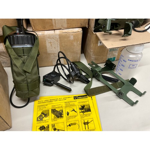 190 - QTY OF BOXED SAFE LINE MARKING KITS BY VALLON OF GERMANY