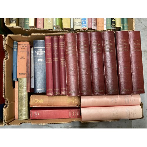 191 - 4 BOXES OF VINTAGE HARDBACK BOOKS