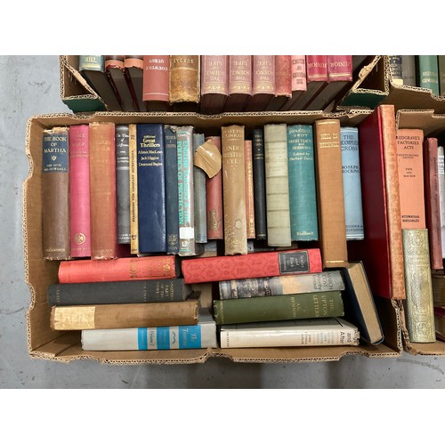 191 - 4 BOXES OF VINTAGE HARDBACK BOOKS