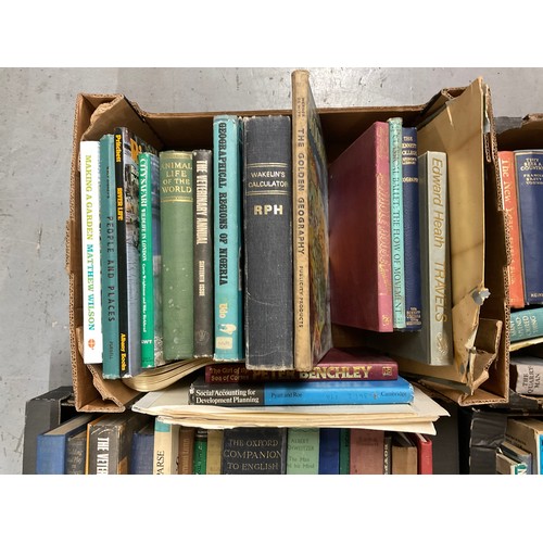 192 - 4 BOXES OF VINTAGE HARDBACK BOOKS