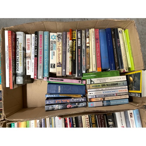 4 BOXES OF VINTAGE HARDBACK & PAPERBACK BOOKS