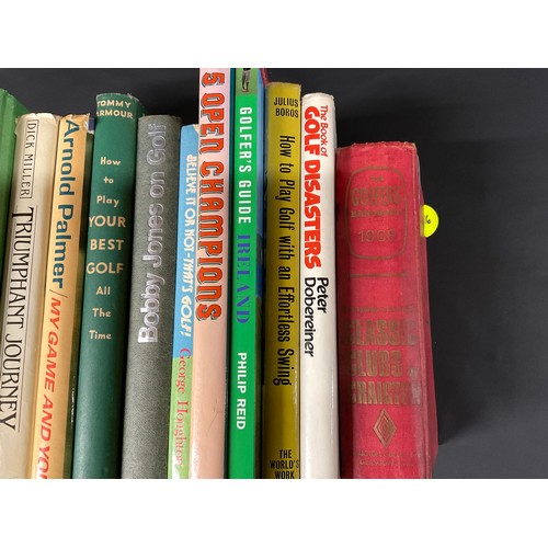 109 - QTY OF GOLF RELATED BOOKS