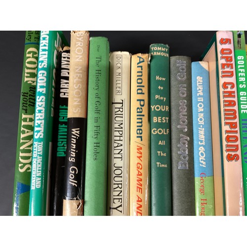 109 - QTY OF GOLF RELATED BOOKS