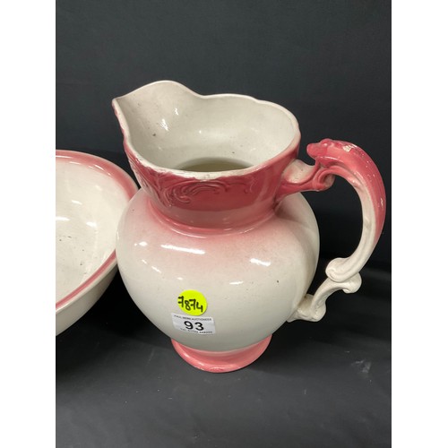 160 - VINTAGE JUG AND BOWL SET