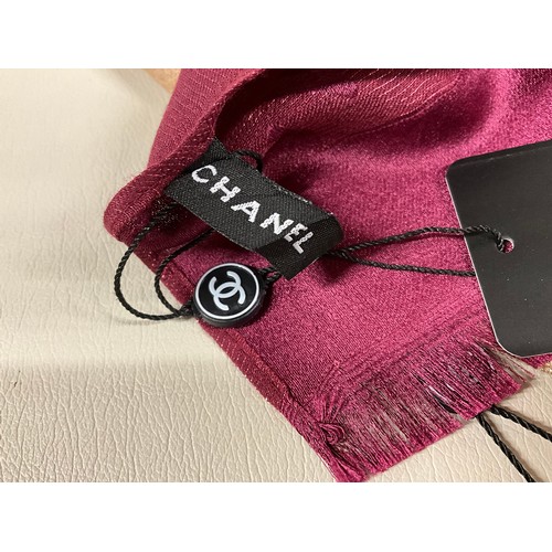 72 - 2 CHANEL SCARFS