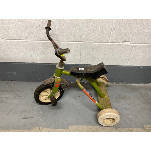299 - VINTAGE RALEIGH SCRAMBLA CHILDS TRIKE