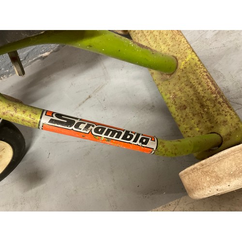 299 - VINTAGE RALEIGH SCRAMBLA CHILDS TRIKE