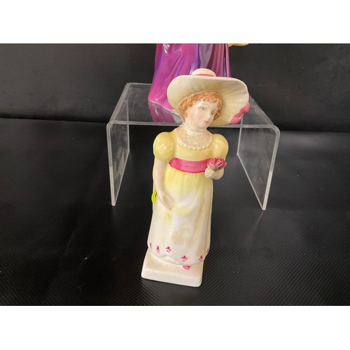 93 - 2 ROYAL DOULTON FIGURES TO INCLUDE LORETTA HN2337 AND LORI HN2801