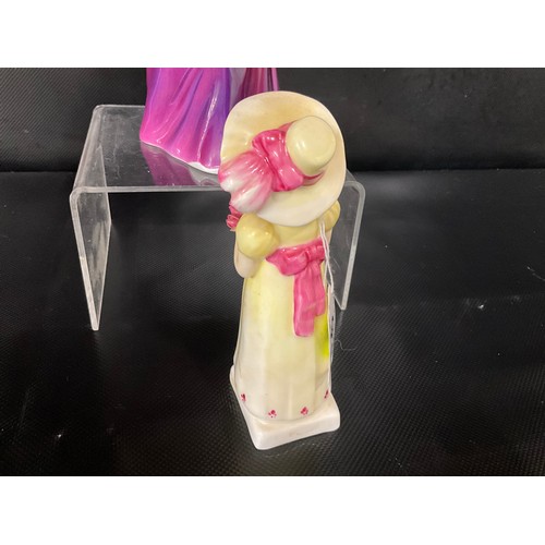 93 - 2 ROYAL DOULTON FIGURES TO INCLUDE LORETTA HN2337 AND LORI HN2801