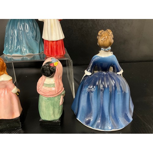 99 - 6 X ROYAL DOULTON FIGURES TO INCLUDE CHERIE HN2341, DEBBIE HN2385, CHOIRBOY HN2141, CURLY LOCKS  HN2... 
