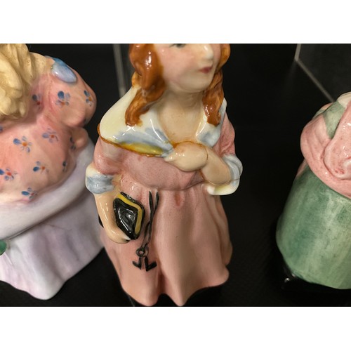 99 - 6 X ROYAL DOULTON FIGURES TO INCLUDE CHERIE HN2341, DEBBIE HN2385, CHOIRBOY HN2141, CURLY LOCKS  HN2... 