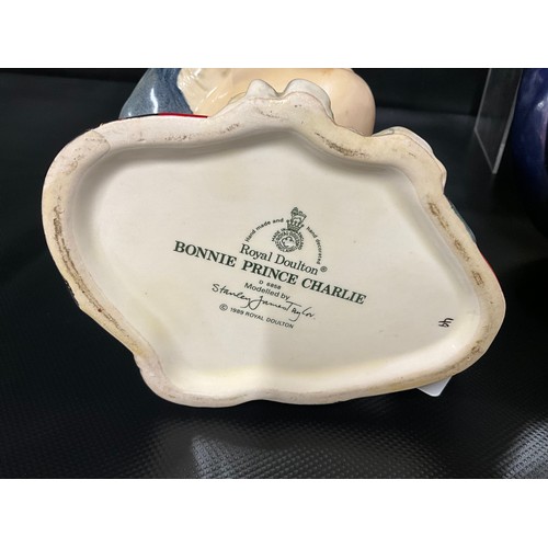 100 - 5 ROYAL DOULTON LARGE TOBY JUGS TO INCLUDE DARTAGNAN (2ND), GEORGE WASHINGTON (2ND), THE POACHER (2N... 