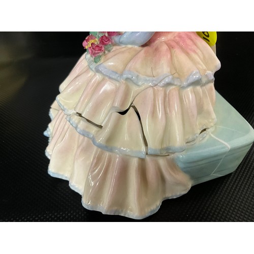 101 - 7 X ROYAL DOULTON FIGURES - ALL FOR RESTORATION