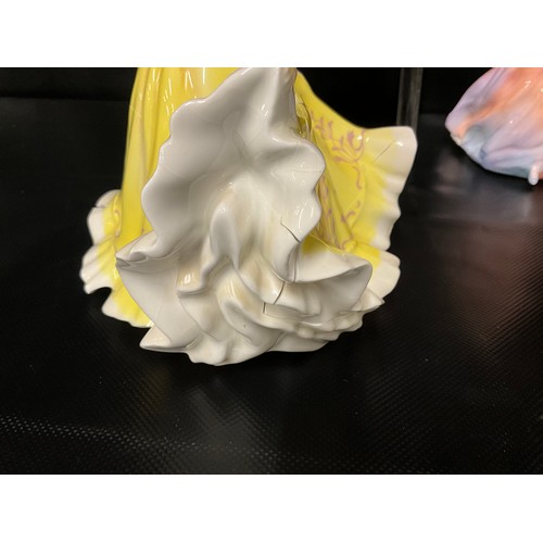 101 - 7 X ROYAL DOULTON FIGURES - ALL FOR RESTORATION