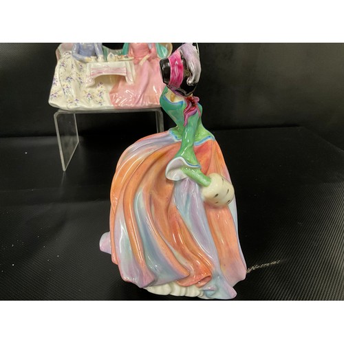 101 - 7 X ROYAL DOULTON FIGURES - ALL FOR RESTORATION