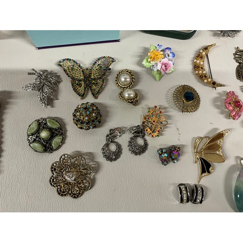 101A - 4 SMALL BOXES OF COSTUME JEWELLERY