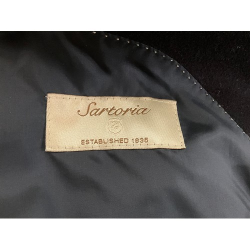 102 - ECHT LEDER REAL LEATHER GENTS SHEEPSKING LINED TAN LEATHER COAT 50