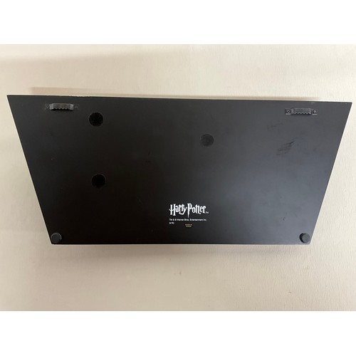 105 - HARRY POTTER WALL PLAQUE L45CM X 19CM BELLASTRIX LESTRANGE WAND AND MASK