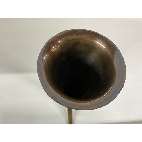 107 - VINTAGE BRASS TAXI HORN