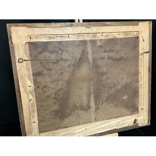 118 - GILT FRAMED PICTURE MOUNTAIN SCENE 24