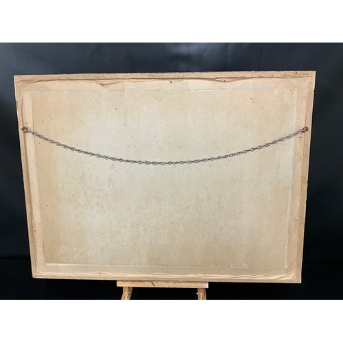 128 - FRANCIS GEORGE COLERIDGE BRITISH ARTIST 1840-1925 GILT FRAMED WATERCOLOUR COUNTRYSIDE SCENE SIGNED F... 